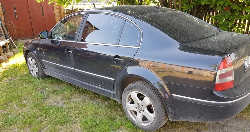 Skoda Superb cena 13500 przebieg: 255600, rok produkcji 2007 z Bełchatów małe 106